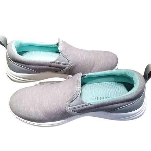 Vionic Kea Gray Orthotic Sport Walking Shoes Womens Size 7 ASR1271 Slip On - Picture 3 of 9